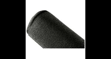 IDEALE TUIN Elegance Windscherm - 200 g / m² - 1 x 3 m - Zwart