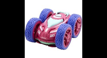 Afstandsbediening Auto - EXOST - 360 Mini Flip Amazon 1:34 - 8 km/h - 10 cm - roze - 5 jaar oud