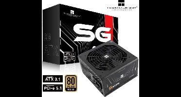 Modulaire PC-voeding - THERMALRIGHT SG850 - 80+ Goud - Zwart