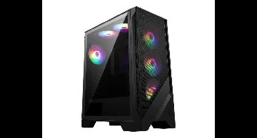 MSI MAG Forge 120A AIRFLOW Midi Tower Zwart, Transparant