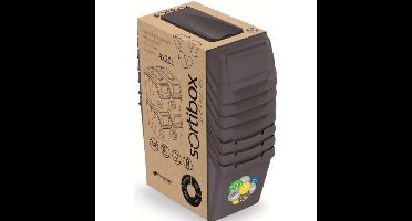 KEDEN KOSZ NA ŚMIECI SORTIBOX 20L SET 4 - SZARY KAMIENNY (levertijd 8 werkdagen)