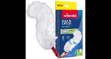 Vileda-stofveeg met korte steel + 2 Flex&Catch-vullingen