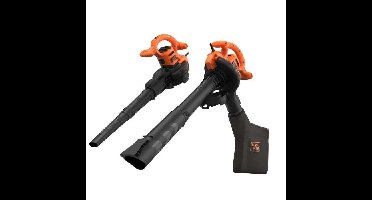 2600W BLACK+DECKER BEBL260-QS Bladblazer met snoer - Capaciteit 40L Zuigvolume 11,8m3/min