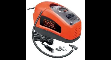 BLACK & DECKER Programmeerbare compressor 12 V / 220V 11 bar