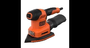 BLACK+DECKER 200W snoergebonden multischuurmachine BEW200K-QS - Klittenbandsysteem voor accessoires - Automatische snelheidsregeling