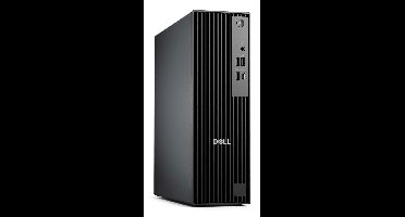 DELL Pro QCS1250 Intel® Core™ i3 i3-14100 8 GB DDR5-SDRAM 512 GB SSD Windows 11 Pro Slim PC PC Zwart