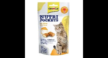 GIMCAT Nutri pockets Cheese - Kattensnoepje - 60g