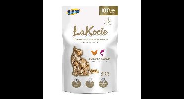 HILTON ŁaKocie gevriesdroogde kip en zalm - kattensnack - 30g