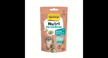 GIMCAT Nutri Dental Bites - Kattensnoepje - 40g