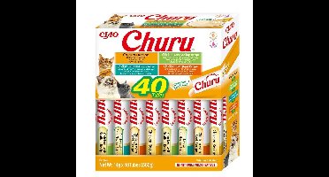 INABA Churu Variety box Chicken - Kattensnoepje - 40 x 14g