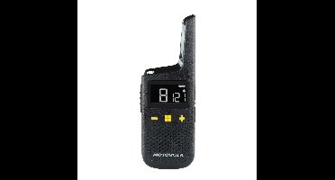 Motorola XT185 twee-weg radio 16 kanalen 446.00625 - 446.19375 MHz Zwart