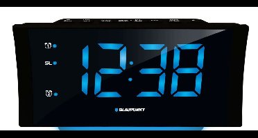 Blaupunkt CR80USB Digitale wekker Zwart
