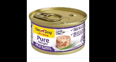 GIMDOG Little Darling Pure Delight Chicken with tuna - natvoer voor honden - 85g