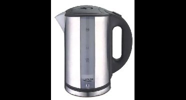 Adler AD 1216 waterkoker 1,7 l Zwart, Zilver 2200 W