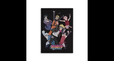 Boruto Fleece plaid team 100 x 140 cm