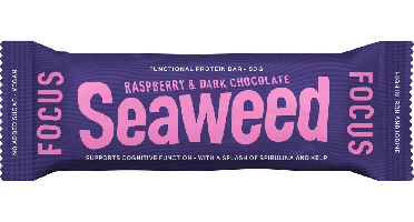 Seaweed Focus Proteinbar Raspberry & Dark Chocolate