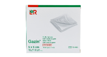 Lohmann & Rauscher Gazin Gaaskompres 5x5cm
