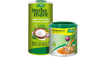 A.Vogel Herbamare Original Kruidenzout 500GR + Bouillonbasis 250GR Combiverpakking