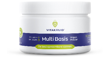 Vitakruid Multi Basis Vegan poeder met natuurlijke vormen