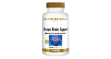 Golden Naturals Bacopa Brain Support Capsules