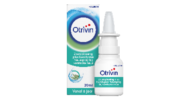 Otrivin Zoutoplossing Plus Eucalyptus Neusspray bij een verstopte neus