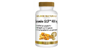 Golden Naturals Curcumine SLCP 400mg Capsules