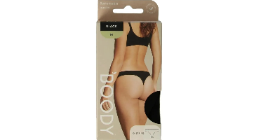 Boody G-string Zwart M