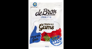 De Bron Suikervrije Cherry Gums