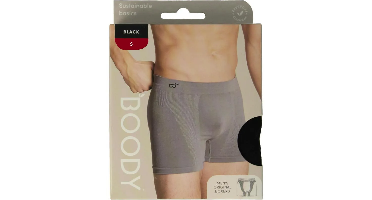 Boody Herenboxer Zwart S