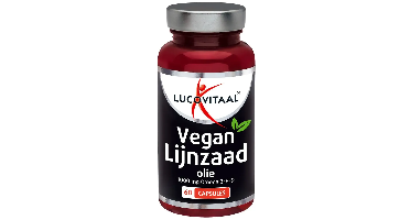Lucovitaal Vegan Lijnzaad Olie Capsules