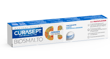Curasept Biosmalto Junior Toothpaste Caries, Abrasion & Erosion
