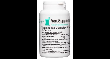 VeraSupplements Vitamine B3 Complex 375 mg Tabletten