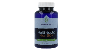 Vitakruid Multi Nacht Man 50+ 100% Vegan 90