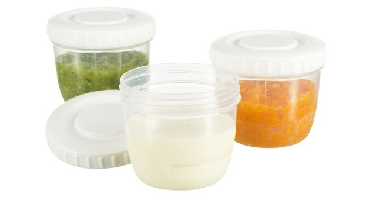Difrax Moedermelk en Babyvoeding Bewaarbakjes