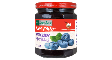 Damhert Puur Fruit Confituur Bosbessen