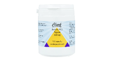 Clark Betaine HCL 650mg Capsules
