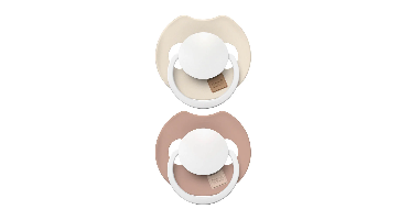 Difrax LOVI Fopspeen Dynamisch 18m+ Prime Glow Ivory Blush