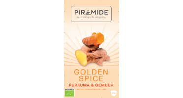 Piramide Golden Spice Kurkuma & Gember Thee