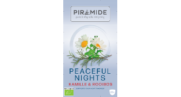 Piramide Peaceful Nights Kamille & Rooibos Thee