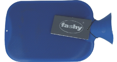 Fashy Warmwaterzak Dubbelgeribbeld Saphir