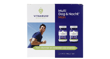 Vitakruid Multi Dag & Nacht Man 100% Vegan 2 x 30