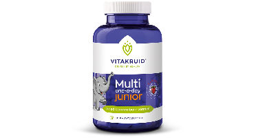 Vitakruid Multi one-a-day Junior Kauwtabletten