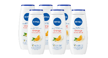 Nivea Orange & Avocado Oil Care Shower Multiverpakkingen