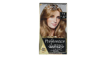 L'Oréal Paris Préférence 7.0 Middenblond Blond