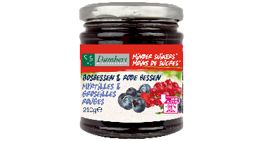 Damhert Low Carb Confituur bosbessen & rode bessen