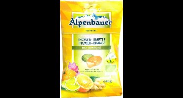 Alpenbauer Gember-Sinaasappel-limoen Bonbons