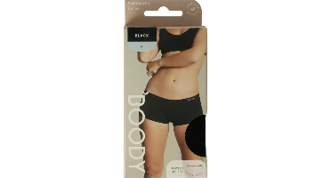 Boody Boyleg Damesslip Zwart M