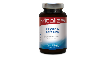 Vitalize L-Lysine en Cats Claw Tabletten
