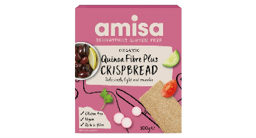 Amisa Quinoa Fiber Plus Crispbread