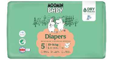 Moomin Baby Luier 5 Maxi 10-16 KG